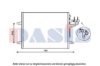 AKS DASIS 092054N Condenser, air conditioning
